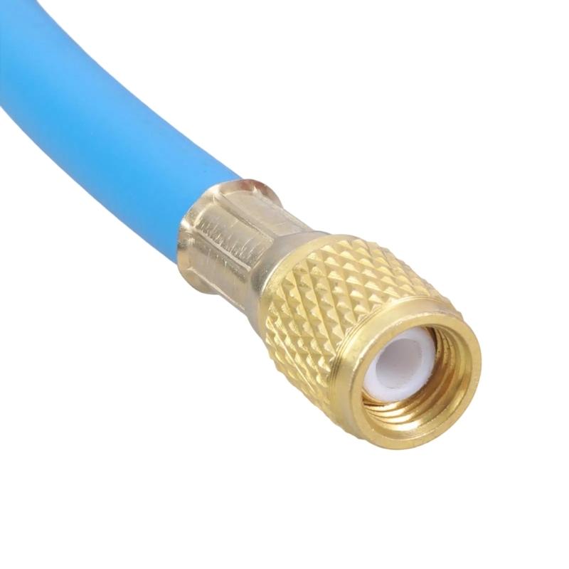 R134a Air Conditioning Recharge Hose Set With Accurate Pressure Gauge Charge Hose For Efficient Cooling