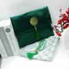 Fashionable Polyester Prayer Rug Portable Braided Mats Simply Print Muslim with Compass In Pouch Travel Mat