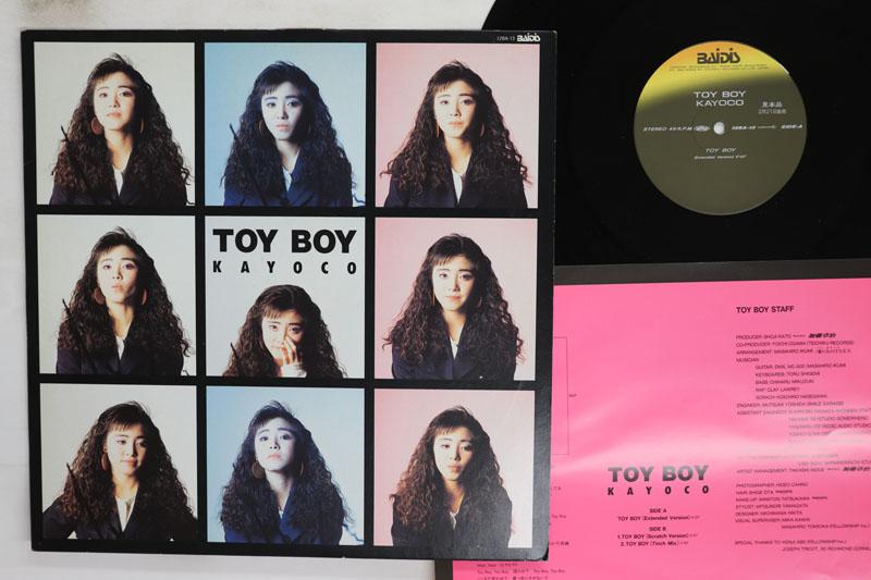 

12inch Record KAYOCO Toy Boy 12BA13PROMO BAIDIS 1988 Japan Japanese PopRock Used