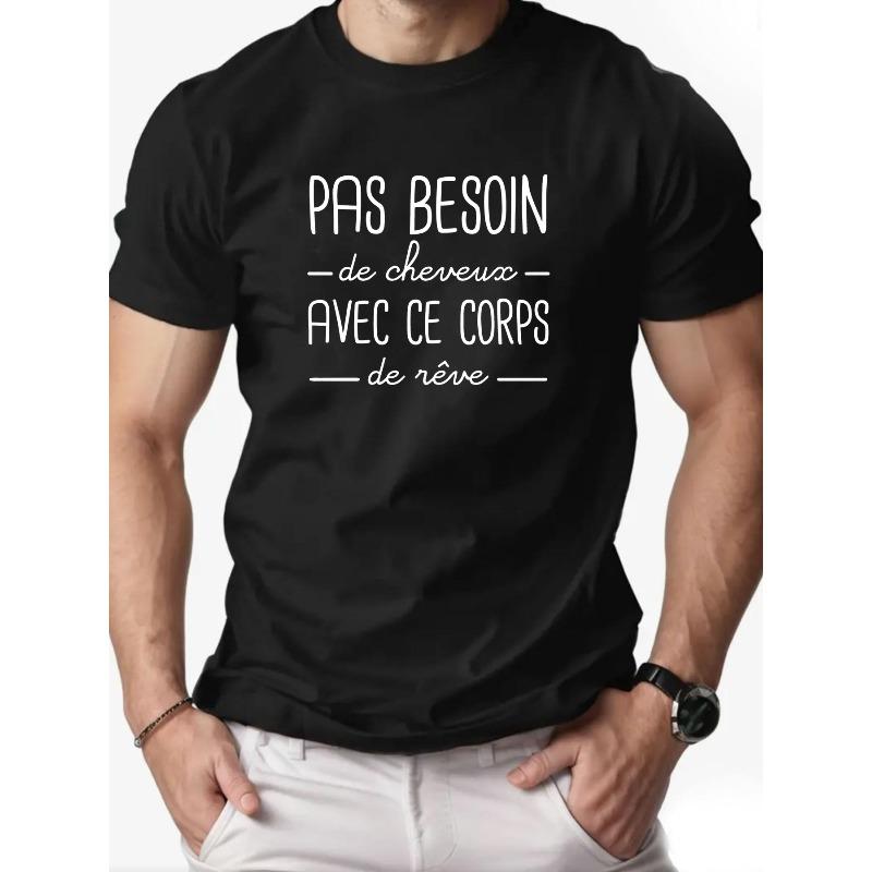 

European sizes Men s PAS English Pattern Summer Casual Crew Neck Short T-Shirt 4XL чорний