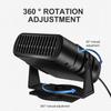 12V/24V Portable Car Heater 2 In 1 Car Windshield Defogger Defroster 360 Degree Rotating Anti-Fog Automobile Heater Fast Heating