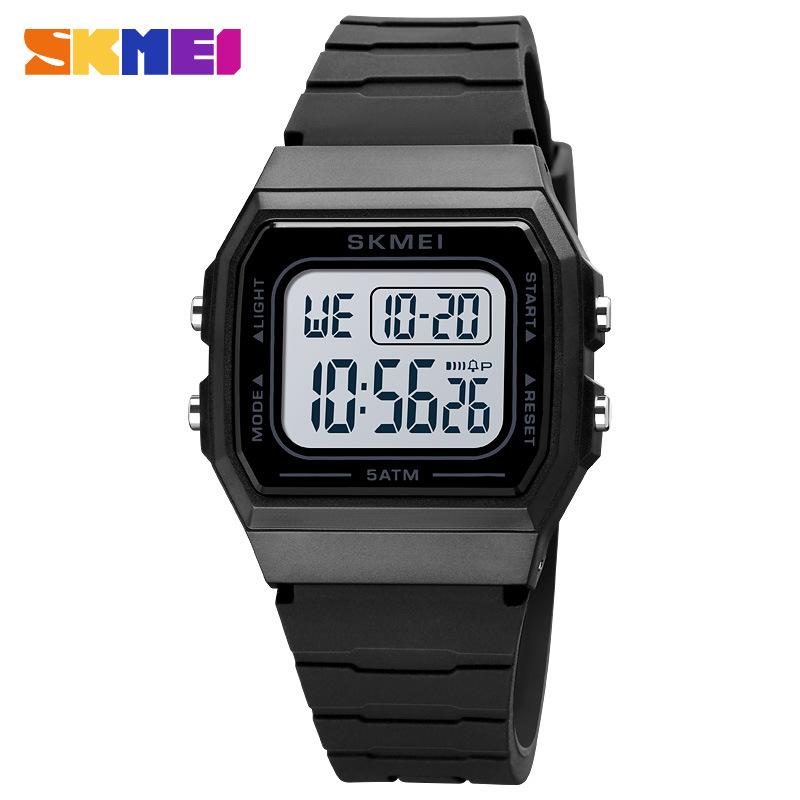 Electronic Watch Student Multi-function Electronic Watch Simple Waterproof Led Watch Men's and Women's Couple Watches
