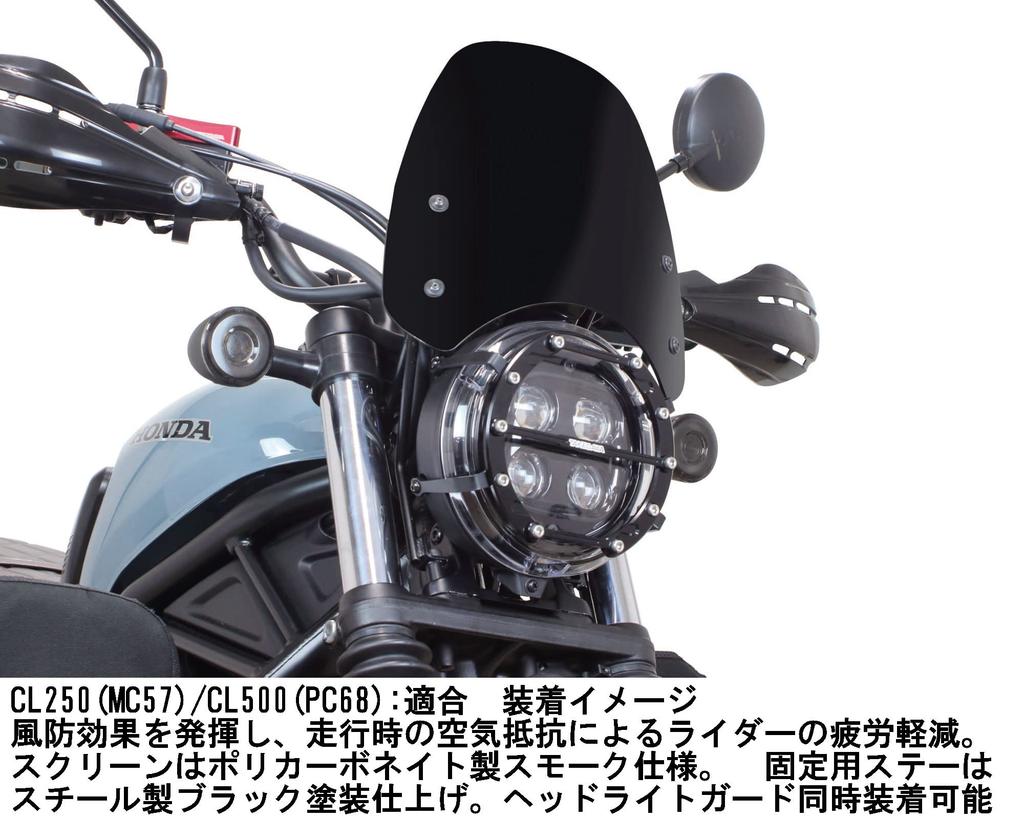 Special parts TAKEGAWA Meter Visor Kit for CL250 (MC57) / CL500 (PC68) 09-11-0337