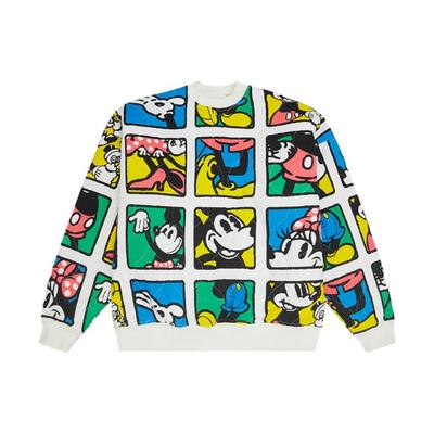 Levis X Disney Collaboration Round Neck Pullover Long Sleeve Sweatshirt Unisex Sweatshirt A0613-0000