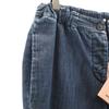 MIUMIU made in Italy Denim-like Easy Ankle pants 38 Navy Women Used