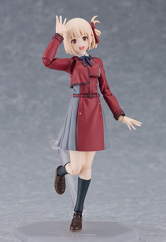 figma Lycoris Recoil Senzoku Nishikigi plastic painted movable figure Non-scale