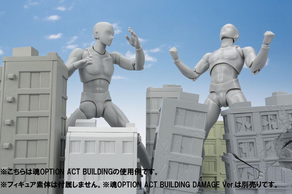 TAMASHII NATIONS Tamashii OPTION ACT BUILDING ABS Finished Figure Non-scale
