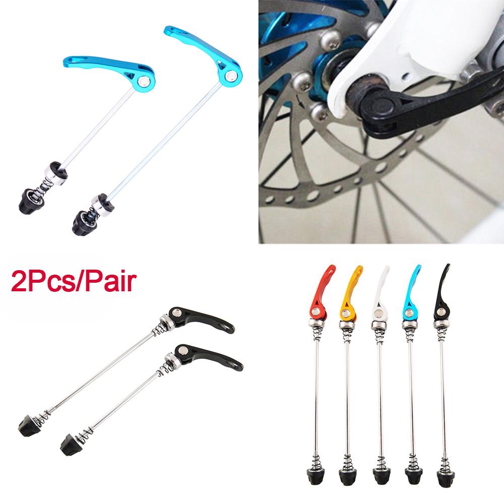 Bike Skewer Set Aluminum alloy Cycling 145mm*185mm 2pcs 1 Pair Parts Durable