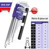 EIGHT Metric Extra-Long Hex Key Wrench Set