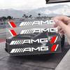 2026 Hot 4PCS Car Door Handle Sline Badge Decoration Sticker Auto Applique Accessories for Mercedes Benz W211 W204 W210 W203 CLA GLA