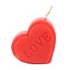 Something Different Love Heart Valentine`s Day Candle
