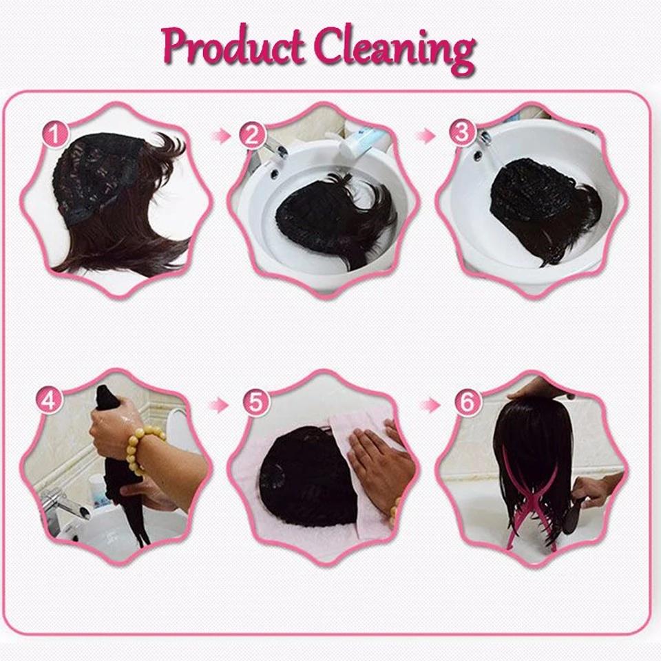 Neuer synthetischer Clip von Concubine auf der Oberseite des Kopfes, Ersatzblock, Perückenverschluss, Corn Curl Clip, Haarverlängerung, Weißgold