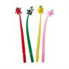 10 stücke 0,5mm niedlichen ausdruck obst shaker gel stift kreative schreibwaren preis geschenk schreiben werkzeug stift