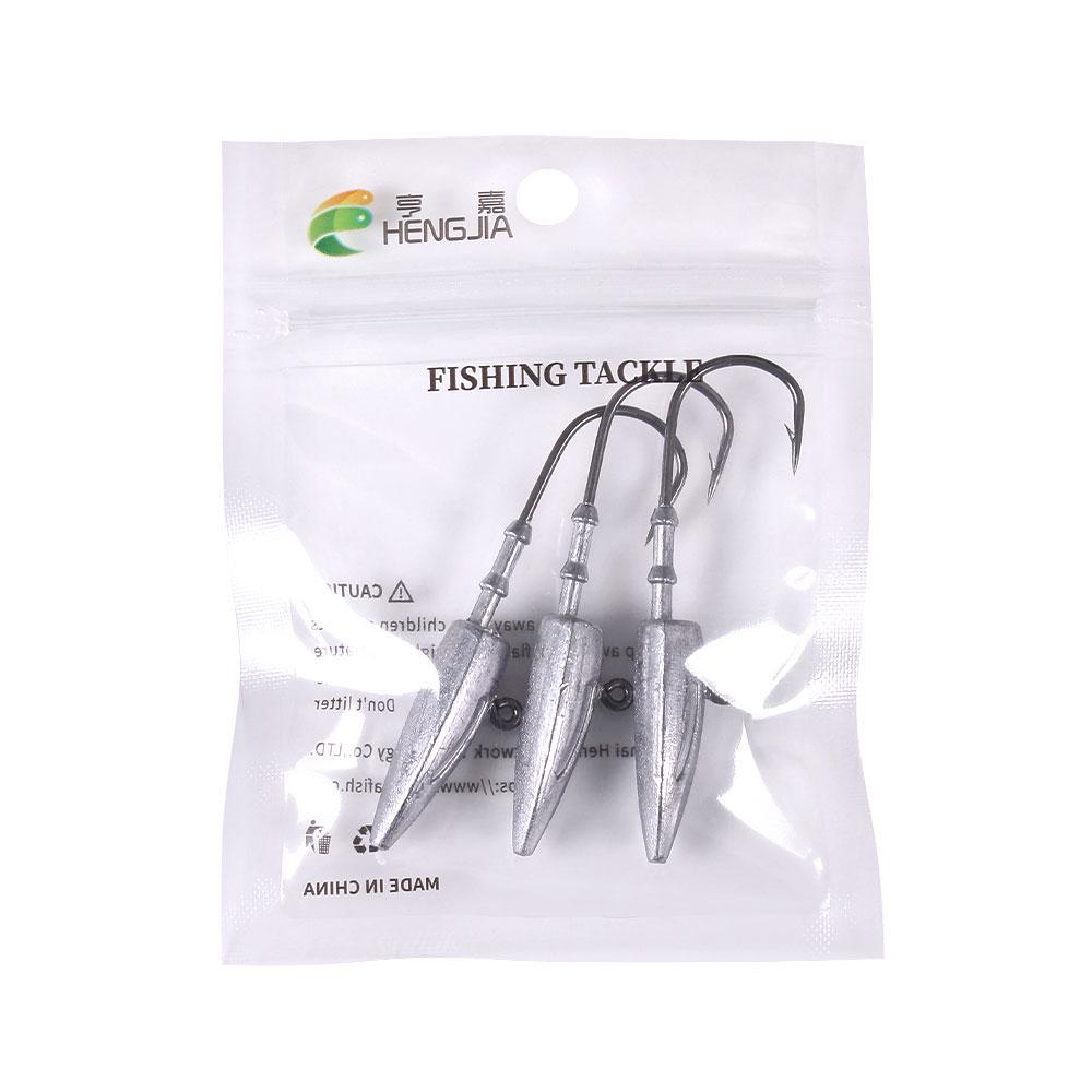Jighead Fishhooks 7g 10g 15g 21g 28g 35g Worm Fishing Lure Hook Soft Lure Lead Jig Head Artificial Bait Fishing Tackle