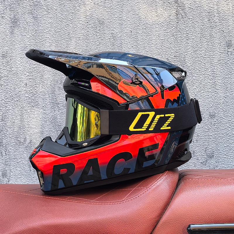 Orz Multi-Purpose Helmet for Off-road, Electric Bicycles, and Mountain Riding - Suitable for Children, Teenagers, Men, and Women.