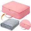 Portable Heavy Duty Moving Bags with Zipper Comforter Storage Bag Folding Organizer Bag for Comforters Clothes Blankets Sheets