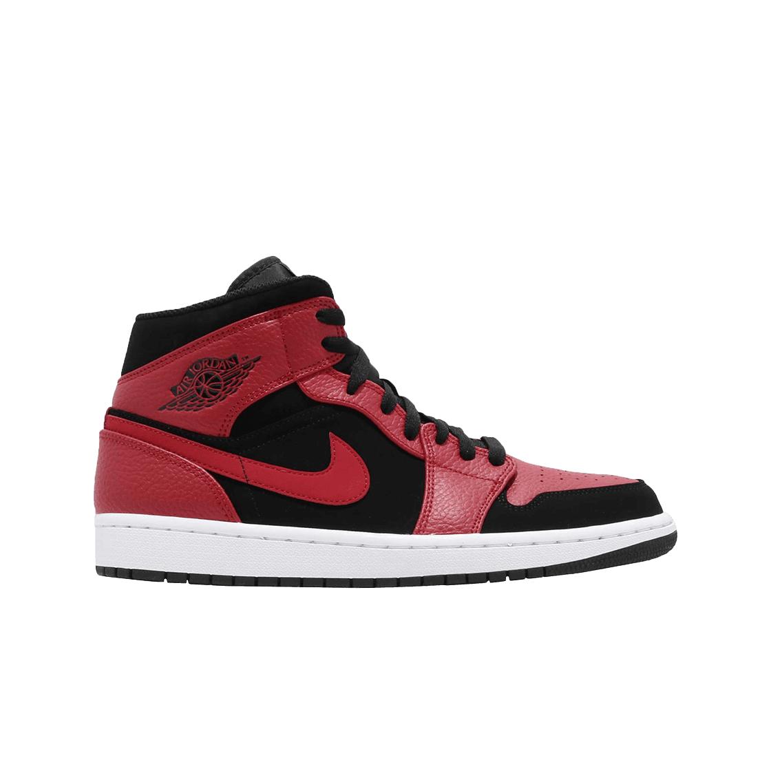

Jordan 1 Mid Black Спортивный Красный 265