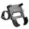 ROTTO Bicycle Smartphone Aluminum Alloy Bike Compatible with Various Easy Durable Holder, Mount, Anti-Slip, Anti-Vibration, 360-Degree Rotation,
