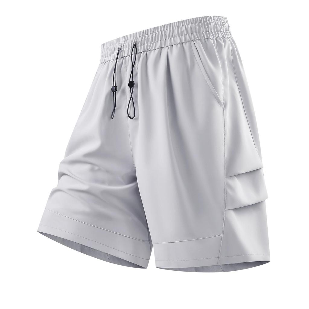 Summer Men's Plus Size Shorts, Loose Five Inch Beach Pants, Sports Quick Drying Breathable Thin Men's Pants