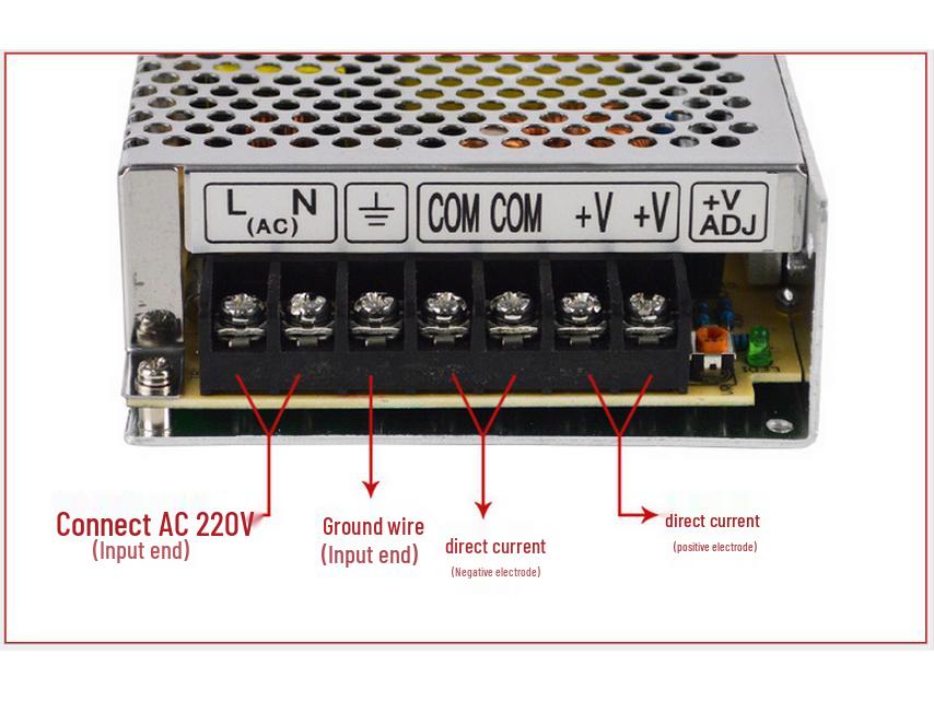 MS/S-120-24: 120W Multi-Voltage Switching Power Supply (24V, 12V, 5V, 15V, 36V, 48V) 10A