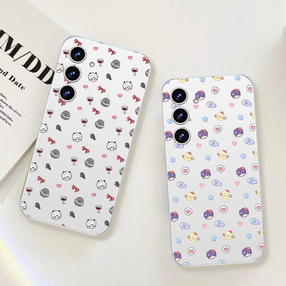 Love And Deepspace Phone Case For Samsung Galaxy Transparent Cover A52 A12 A51 S21 Edge S22ULTRA S23 S24 S20LITE Plus Ultra