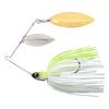 Daiwa Steez DW White Chart Spinnerbait, 3/8oz