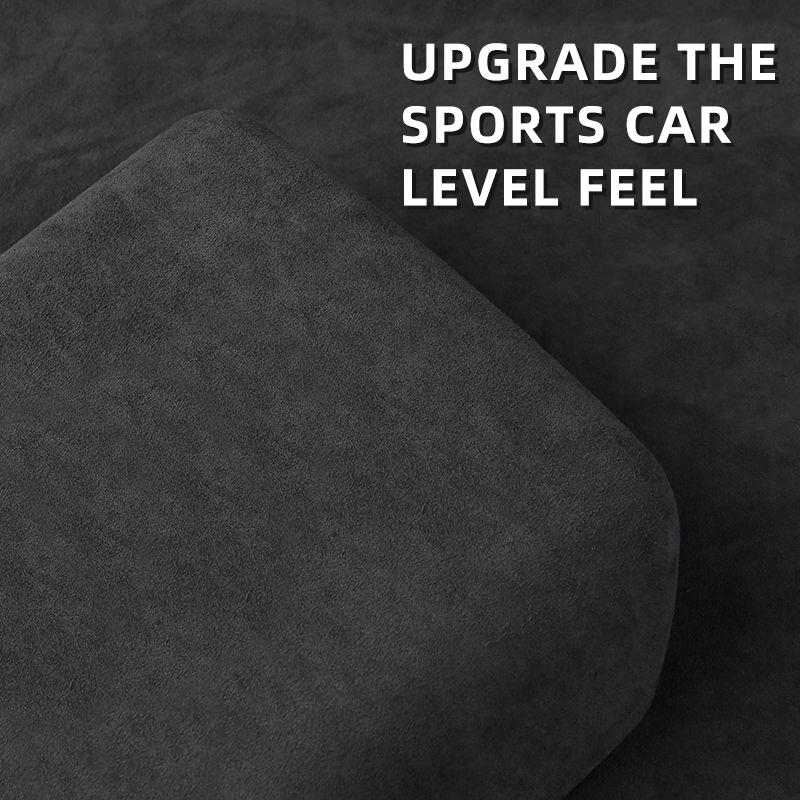 For tesla model 3 highland 2024 model y accessories 2020 2021 2022 2023 Central Control Armrest Box Leather Protective Cover ABS