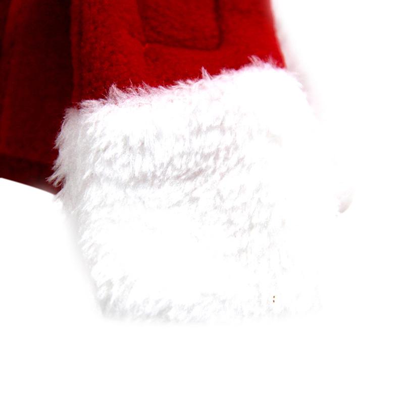 1pc Warm Red Pet Scarf Christmas Decorations Collar Cat Accessories Bib Cute Xmas Winter Fashion