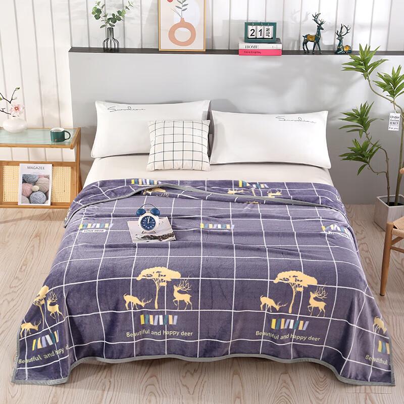 

Golden Mink Fleece All-Season Blanket