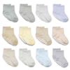 12 Pairs/lot 0 To 4 Yrs Cotton Children's Anti-slip Non Skid Socks For Boys Girl Floor Kid Sock With Rubber Grips Four Season