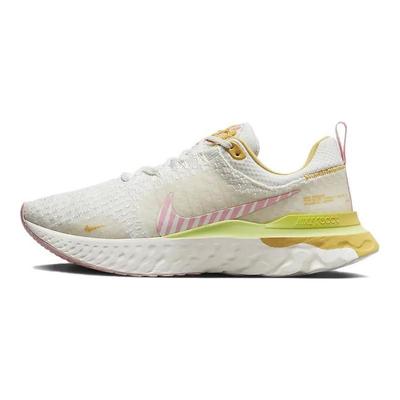 React Infinity Run Flyknit 3 Sail Solar Flare Women Sneakers Cream White Medium-Soft-Pink FD4619-111