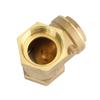1-1/4" NPT Brass Water Oil Gas Swing Check Valve Threaded Plumbing Fitting