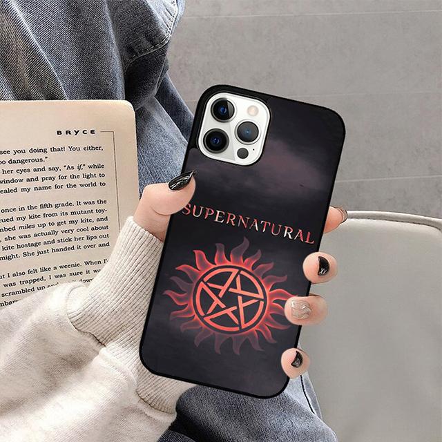 Supernatural Tv Show Phone Case For iPhone 17 Air 16 15 14 13 12 11 Pro Max Plus Max Cover Shell coque