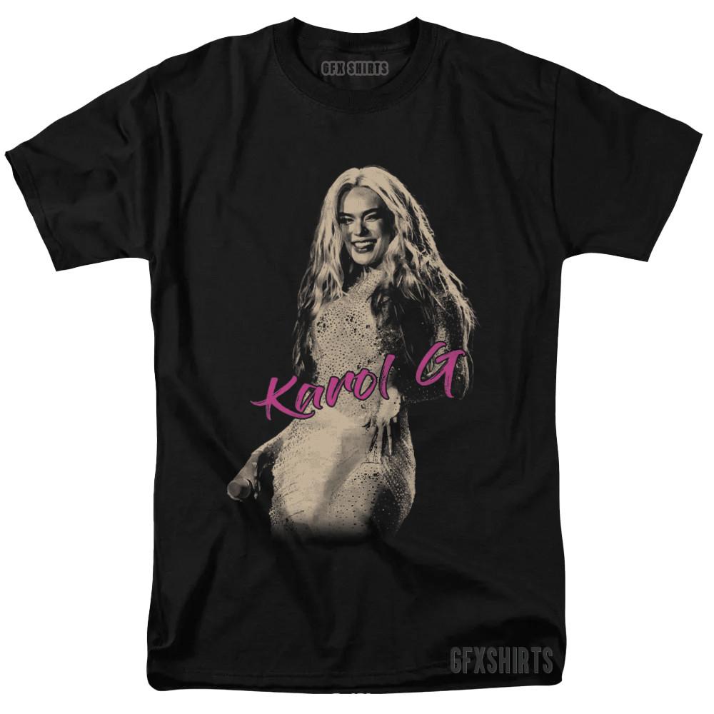Karol G Shirt Bichota Concert Tour Merch vtg Graphic design T-shirt XL
