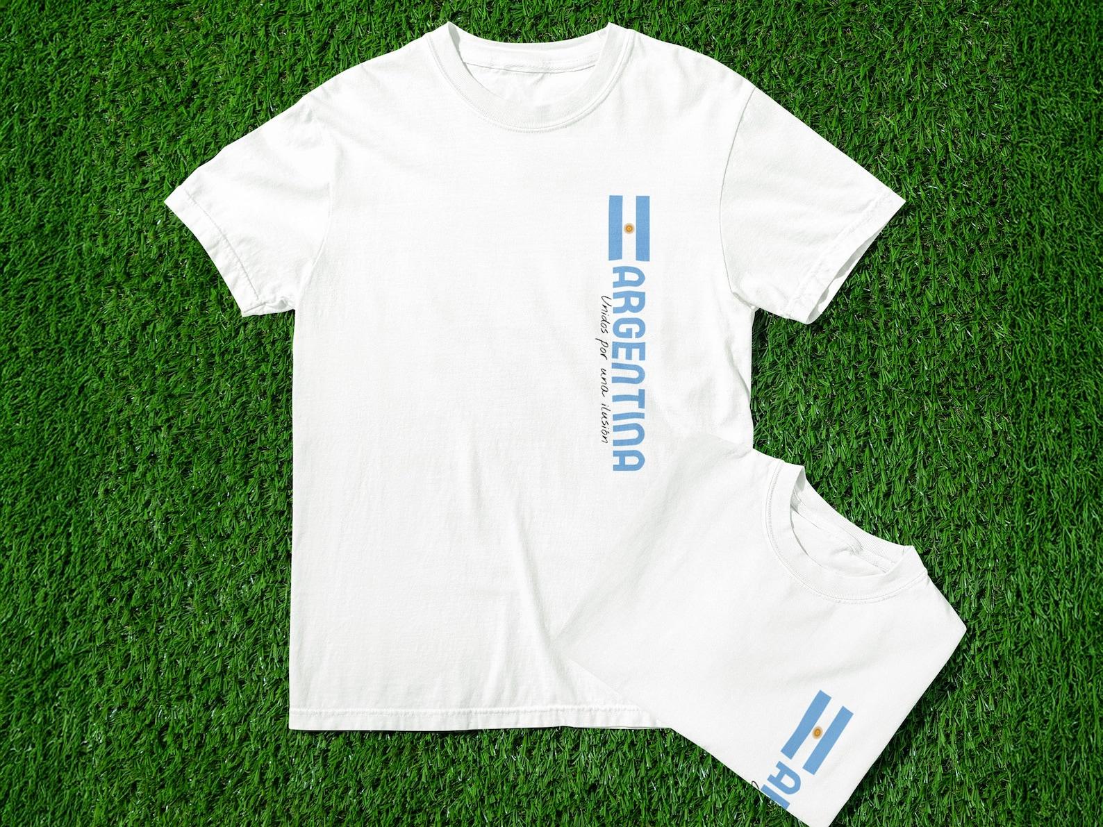 Argentina Soccer T-Shirt: Messi, Albiceleste Fan Apparel L