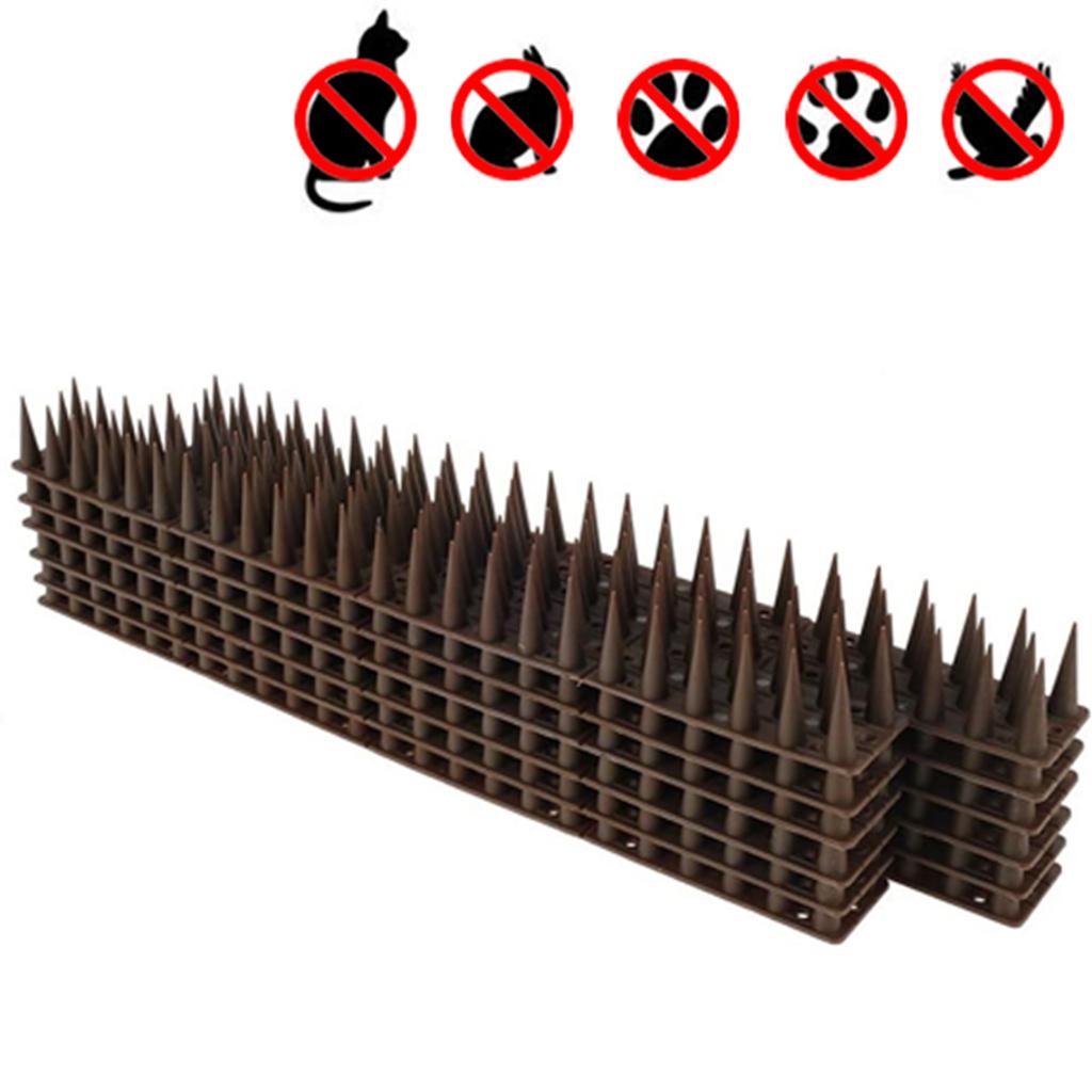 Plastic Deterrent Anti Theft Climb Strips Defender Spikes Bird Repellent Fence Plastic Deterrent Anti Theft Climb Strips Defender Spikes Bird Repellent Fence