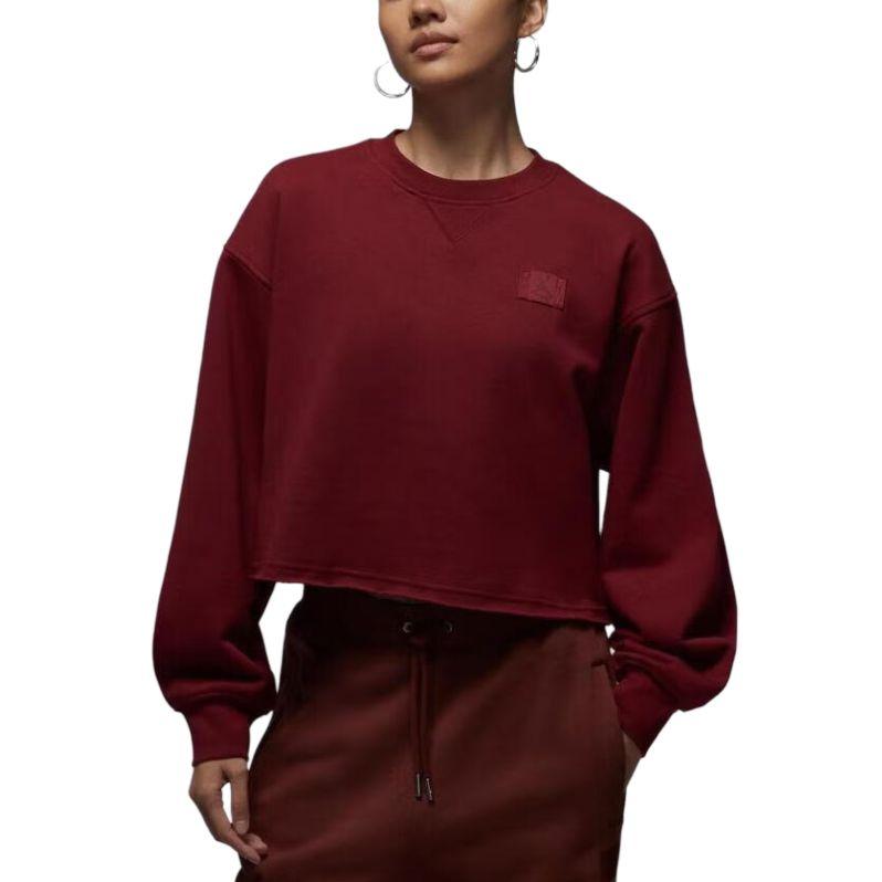 

Jordan Year Of The Horse Chinese New Year High Waist Short Knit Crew Neck Pullover Long Sleeve Sweatshirt Women sweatshirt IF1007-677 XL