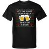 Its The Most Wonderful Time For A Beer Ugly Sweater Christmas Graphic Tee Shirt