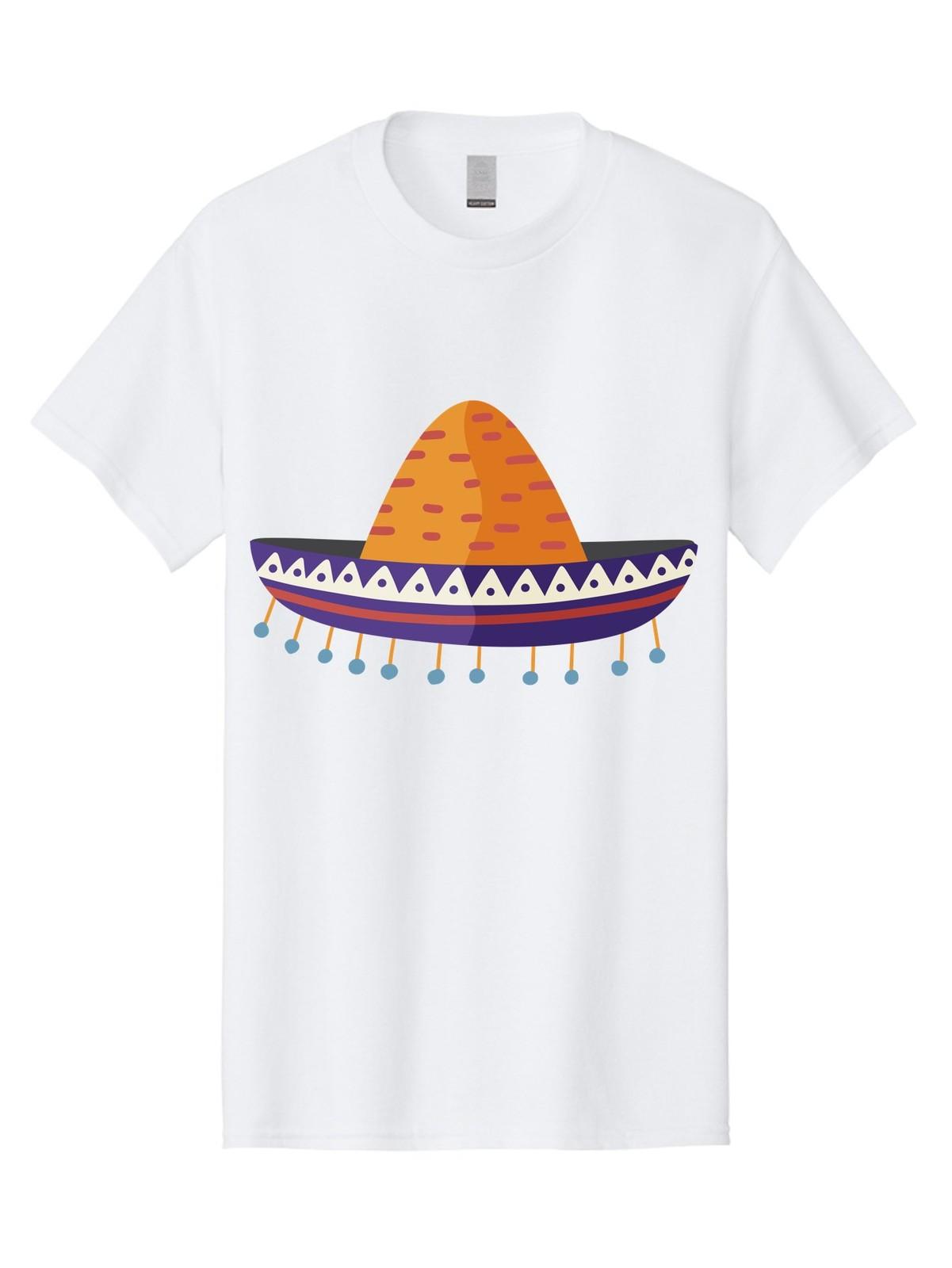 Sombrero-1 Mens Graphic Tee, 100% Cotton, Casual Summer Wear S разноцветный