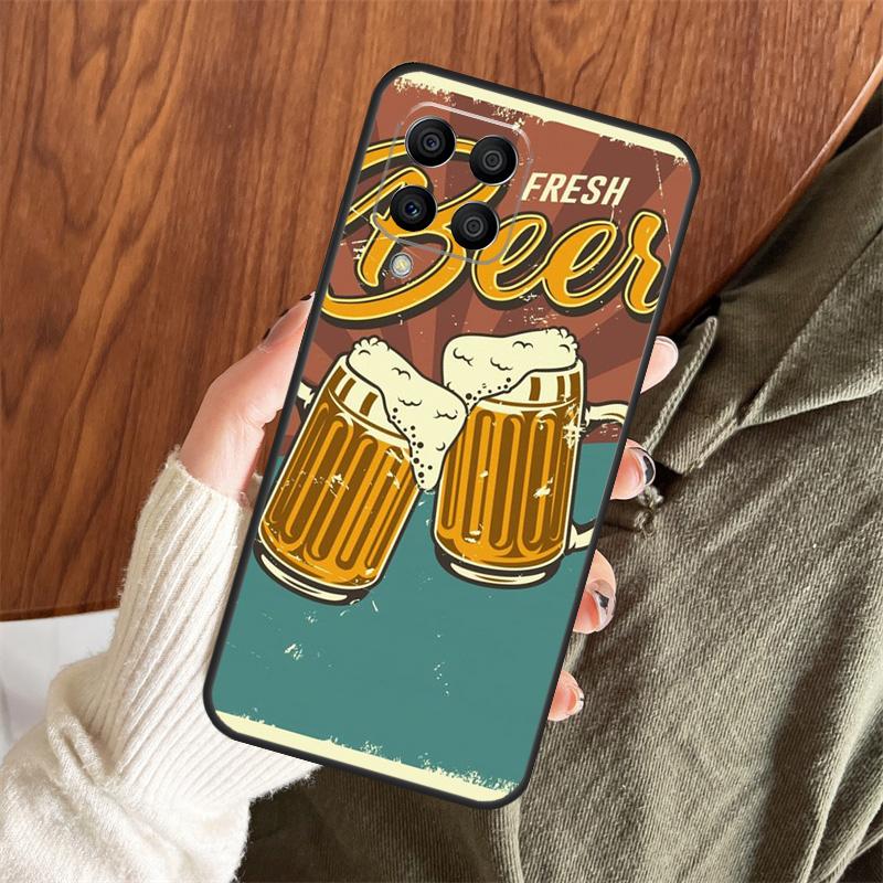 

Time Drink Cold Beer Case For Samsung Galaxy M11 M21 M31 M35 M12 M13 M14 M15 M16 M36 M56 M53 M32 M52 M55 M34 M54 Samsung M11