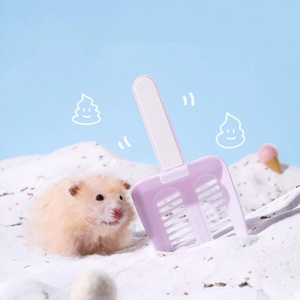 Cleaning Tool Hamster Bathtub Shovel Plastic Small Scoop Bathing Sand Shovel Small Pet