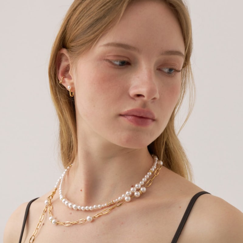 THE Lumi-EL PEARL LONG NECKLACE