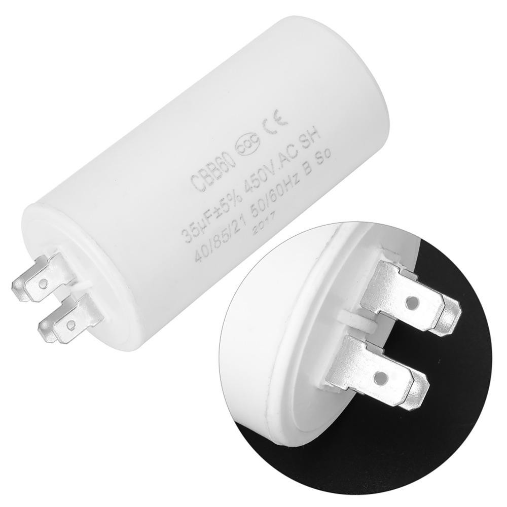 Light Weight 450V 35uf CBB60 Capacitor 4 Pin Low Loss Motor Running Capacitor Start Capacitor Appliance