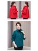 Women's Plus Size Fleece Jacket for Middle-Aged and Elderly - Casual Autumn/Winter Top