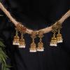 Bohemian Style Alloy Bell Earrings Female Retro Court Dripping Oil Ethnic Style Earrings Ear Jewelry Spot