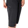 Брюки VAUDE Farley Stretch Capri III черный