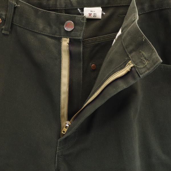 Needles Nepenthes made in Japan Long pants L khaki Men's Used