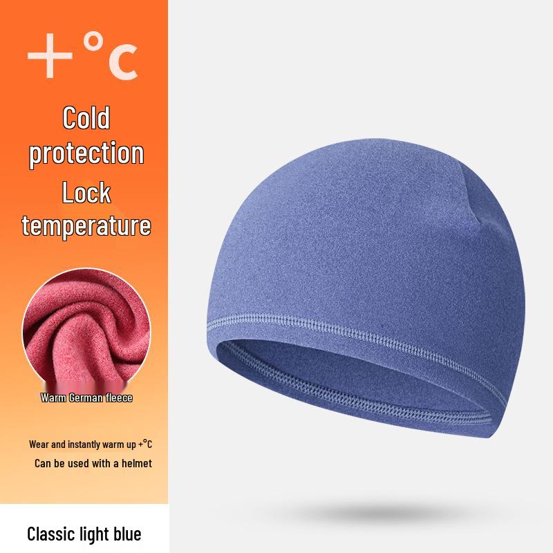 Fleece-Lined Windproof Cycling Hat with Ear Protection