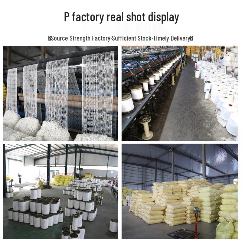 Flame Retardant Safety Scaffolding Net: White Anti-Fall Protection for Construction Sites