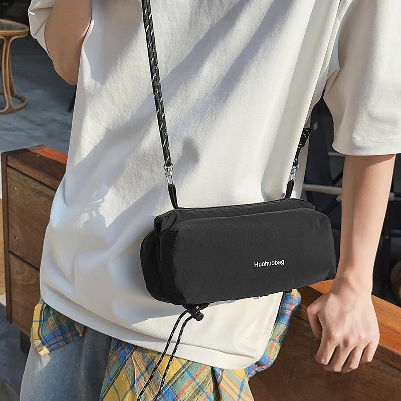 Small Square Bag Women's Shoulder Bag Men's Sports Crossbody Bag